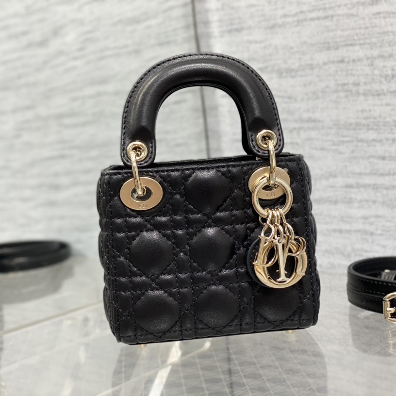 Dior Lady Dior Micro Bag - DesignerGu