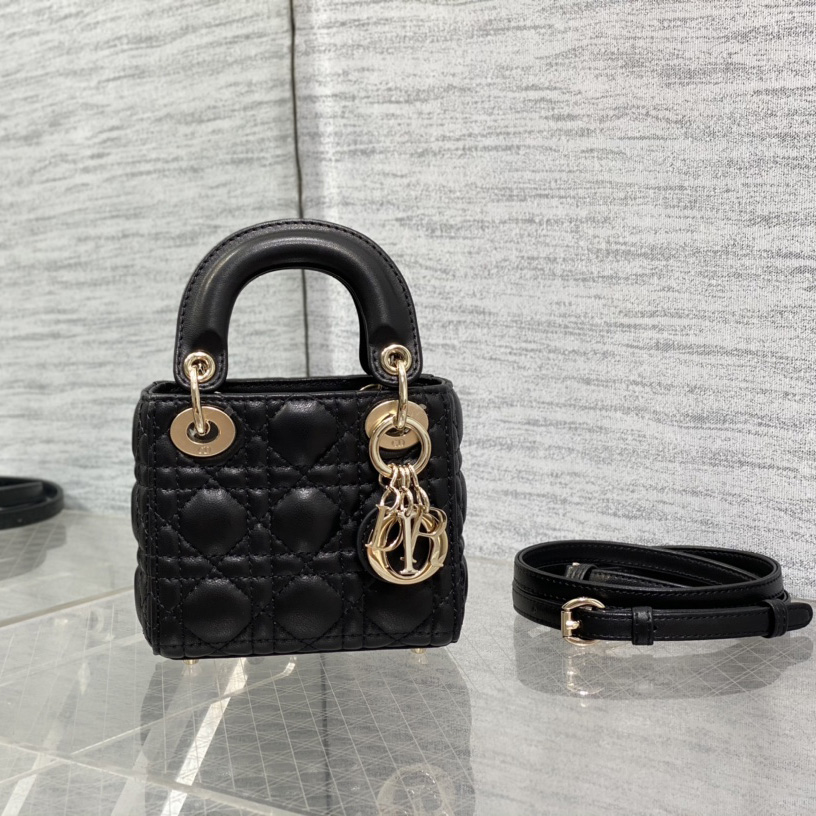 Dior Lady Dior Micro Bag - DesignerGu