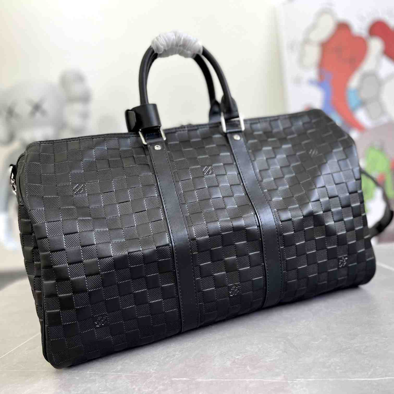 Louis Vuitton Keepall Bandoulière 50 Black    N41145 - DesignerGu