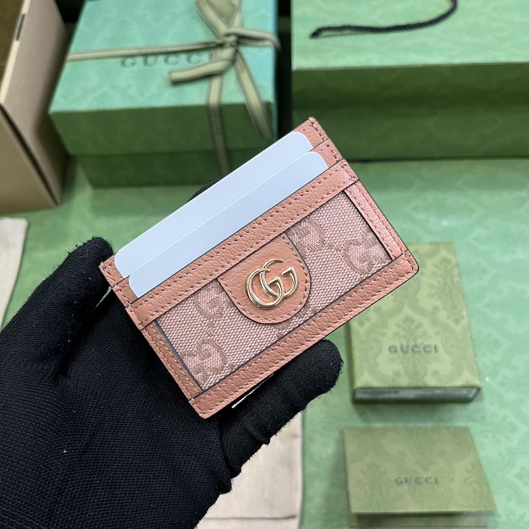 Gucci Ophidia GG Card Case(10-7.5CM) - DesignerGu