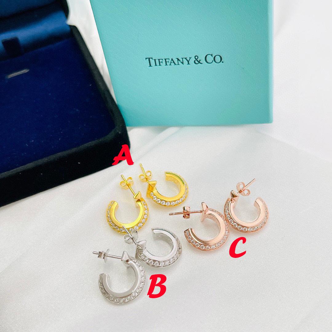 Tiffany&CO T1 Hoop Earrings - DesignerGu