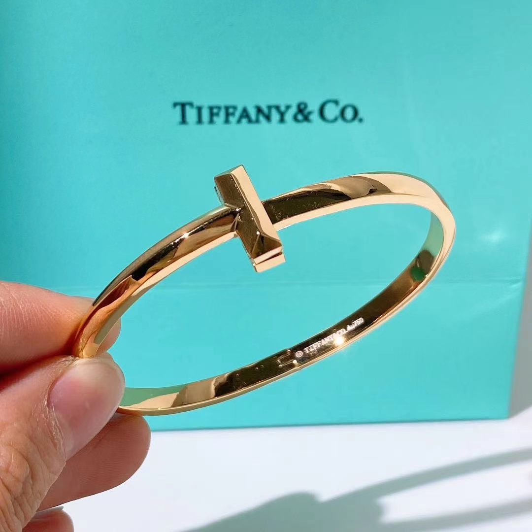 Tiffany&CO Tiffany T T1 Wide Hinged Bangle  - DesignerGu