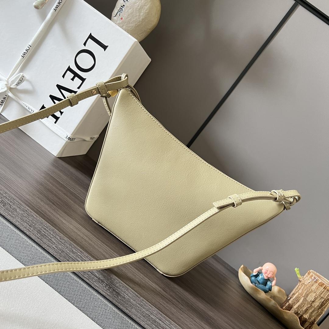 Loewe Mini Hammock Hobo Bag In Classic Calfskin - DesignerGu