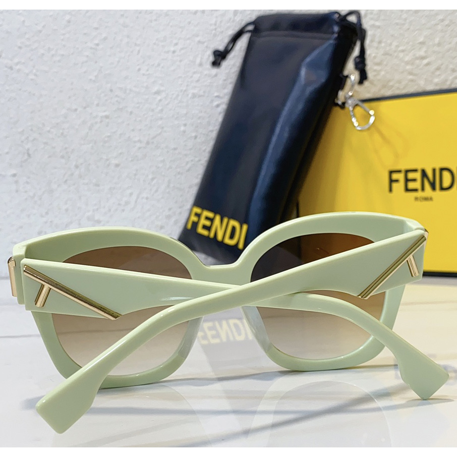 Fendi First Mint Green Acetate Sunglasses    FOL053V1 - DesignerGu