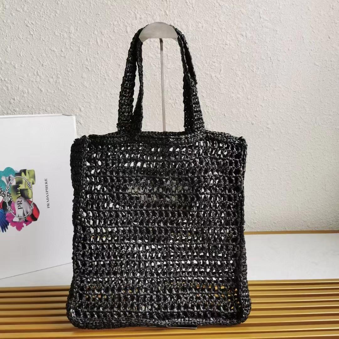 Prada Crochet Tote Bag  - DesignerGu