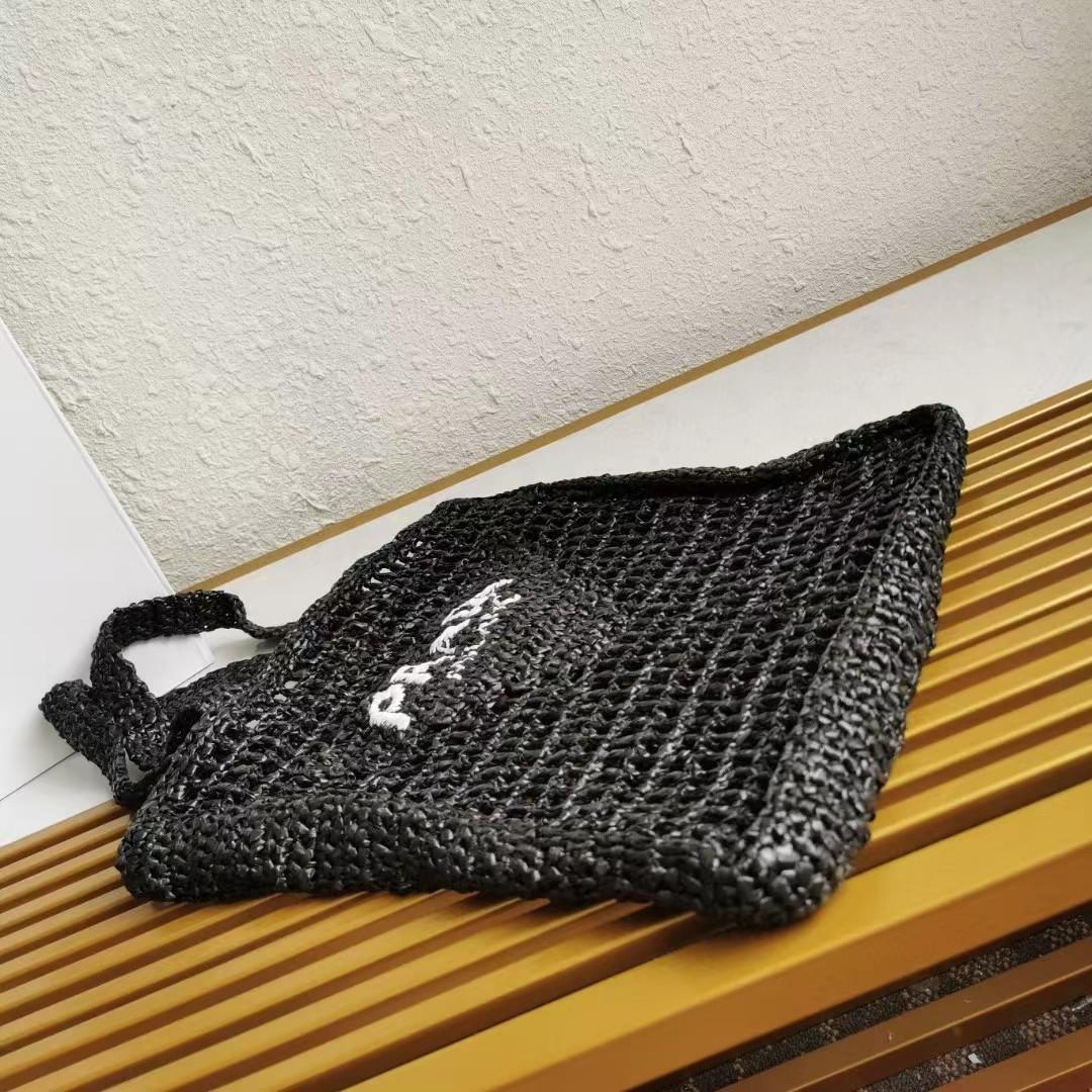 Prada Crochet Tote Bag  - DesignerGu