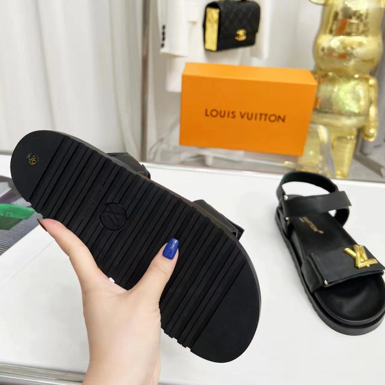 Louis Vuitton LV Sunset Comfort Flat Sandal   1ABW6W - DesignerGu