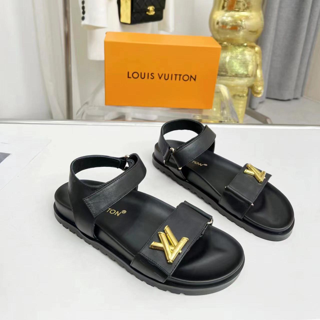 Louis Vuitton LV Sunset Comfort Flat Sandal   1ABW6W - DesignerGu