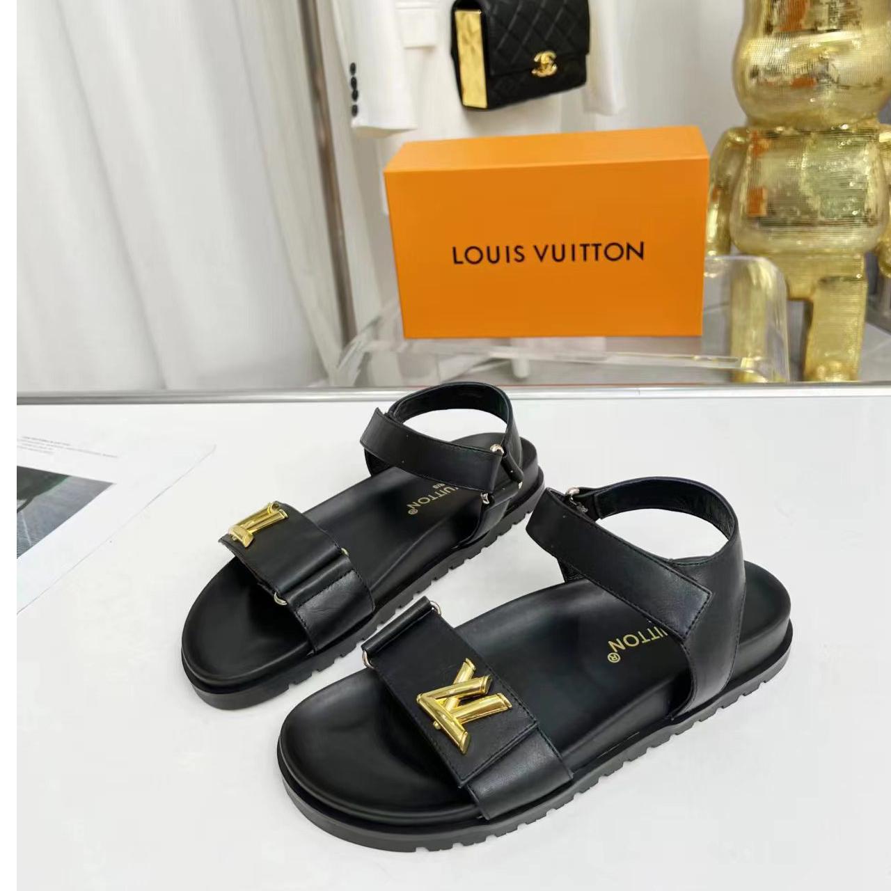 Louis Vuitton LV Sunset Comfort Flat Sandal   1ABW6W - DesignerGu