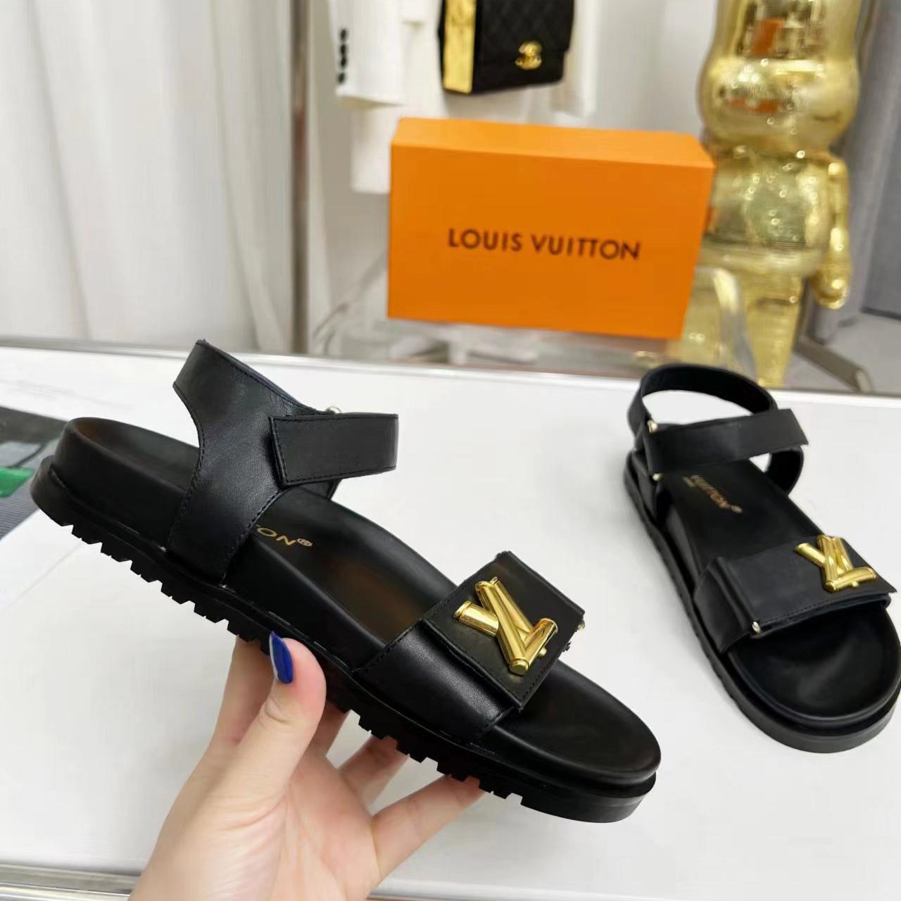 Louis Vuitton LV Sunset Comfort Flat Sandal   1ABW6W - DesignerGu