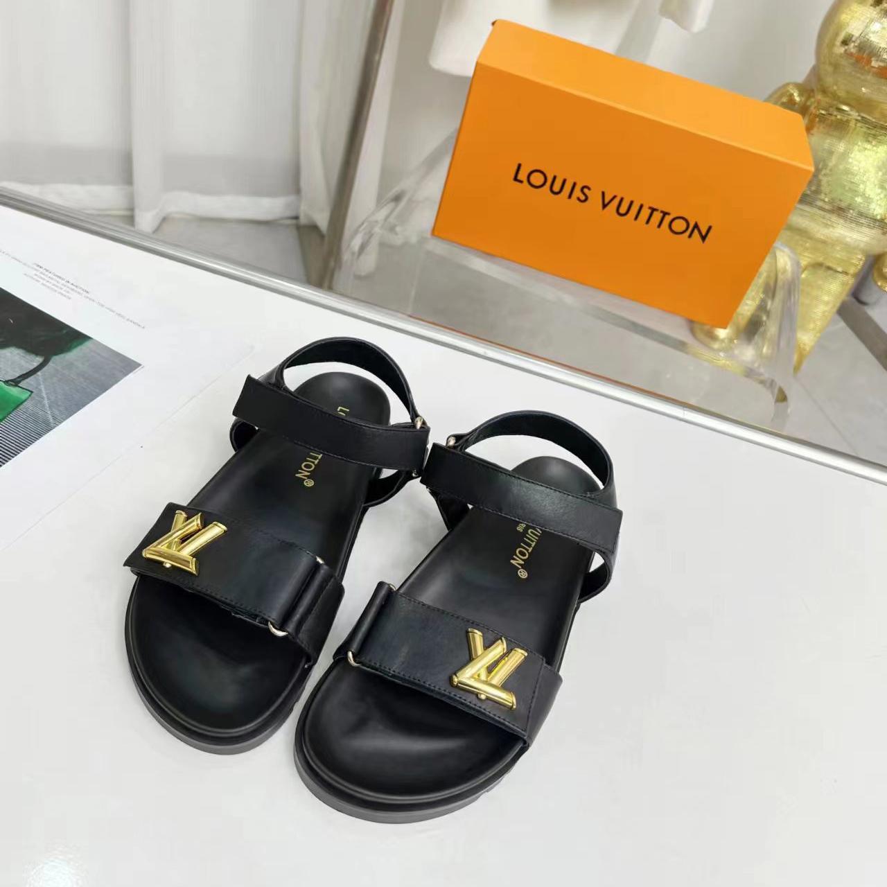 Louis Vuitton LV Sunset Comfort Flat Sandal   1ABW6W - DesignerGu