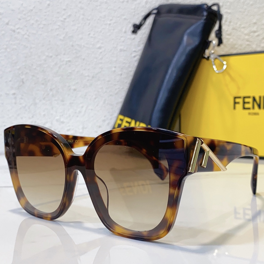 Fendi First Mint Havana Acetate Sunglasses    FOL053V1 - DesignerGu