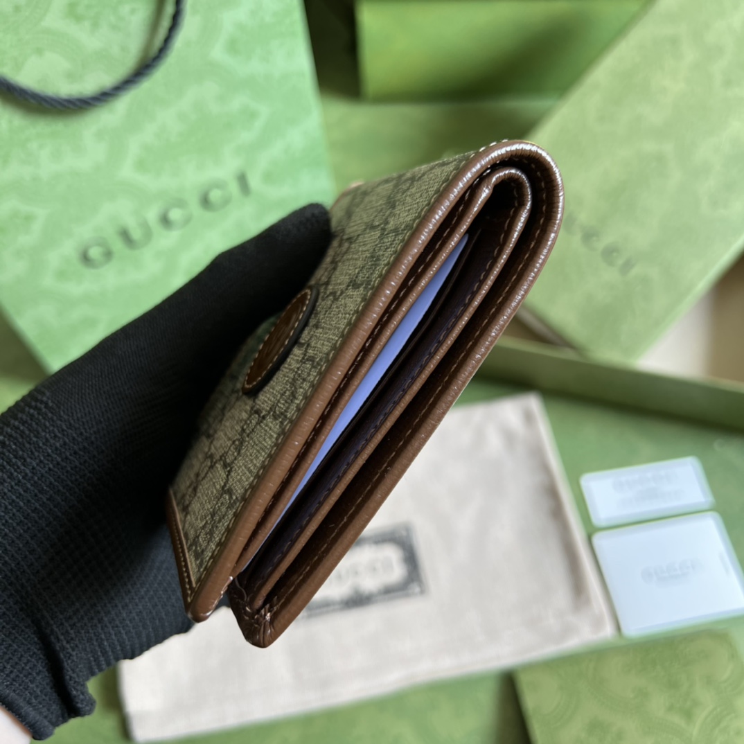 Gucci Wallet With Interlocking G - DesignerGu