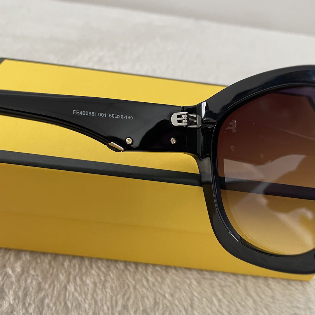 Fendi First Mint Black Acetate Sunglasses    FOL053V1 - DesignerGu