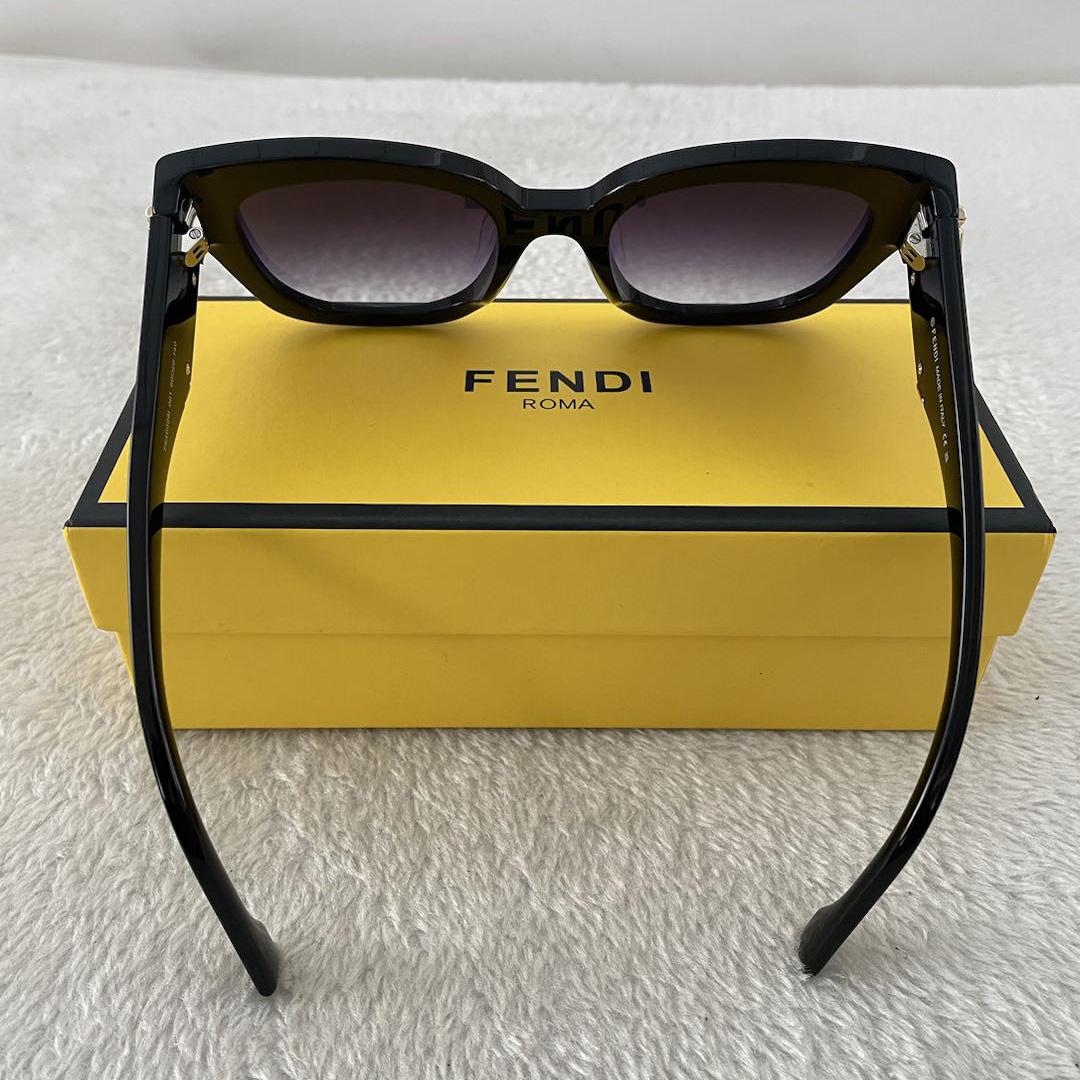 Fendi First Mint Black Acetate Sunglasses    FOL053V1 - DesignerGu