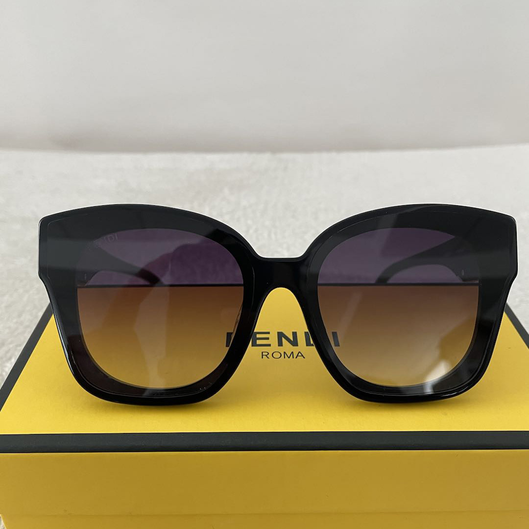 Fendi First Mint Black Acetate Sunglasses    FOL053V1 - DesignerGu