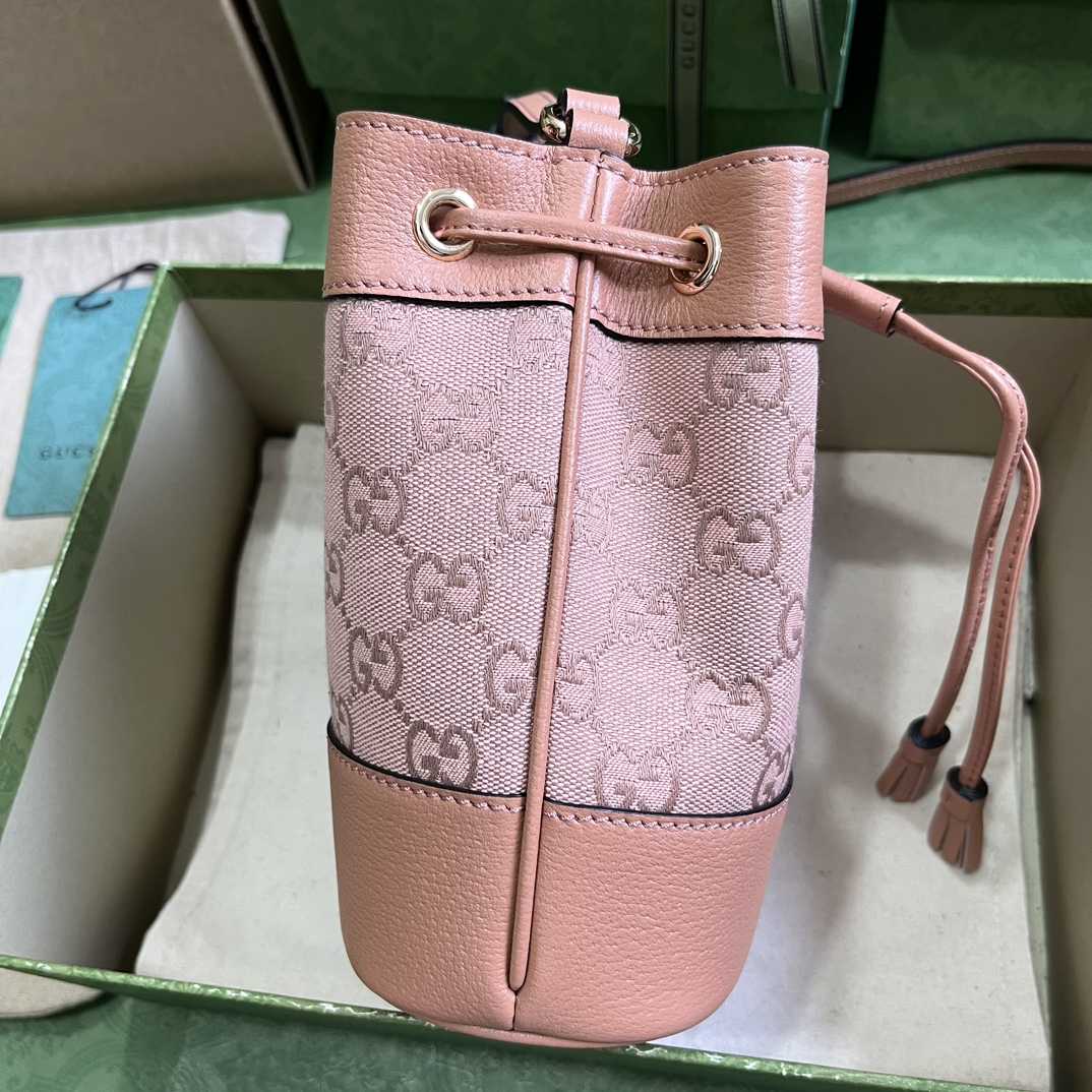 Gucci Ophidia Mini Bucket Bag  (15.5x 19x 9cm) - DesignerGu