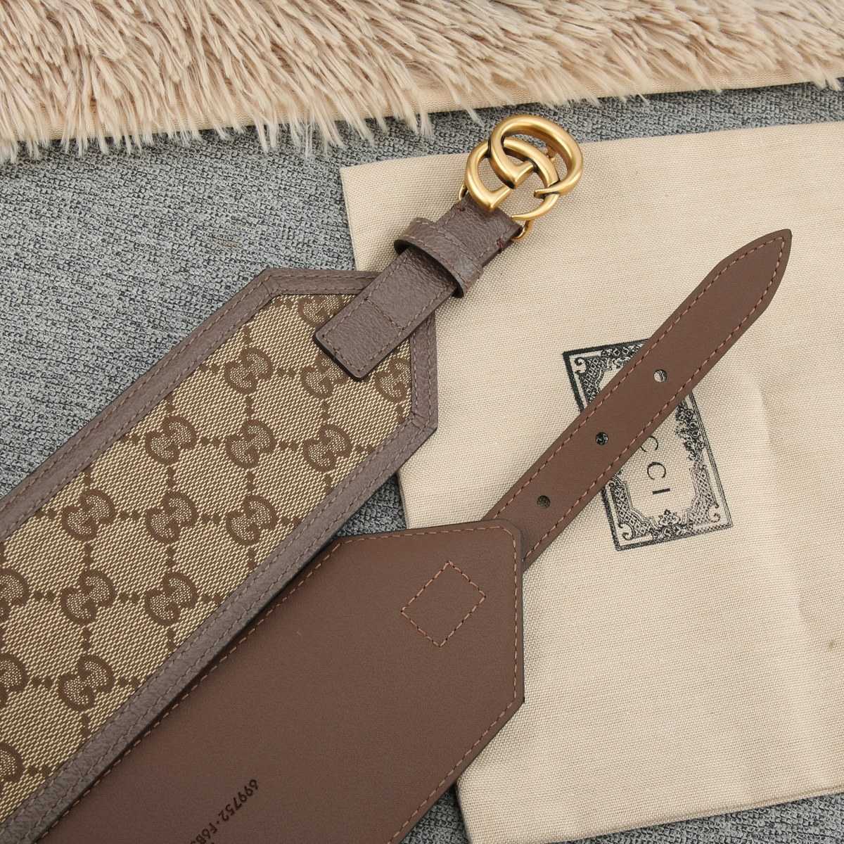 Gucci GG Marmont Wide Belt - DesignerGu