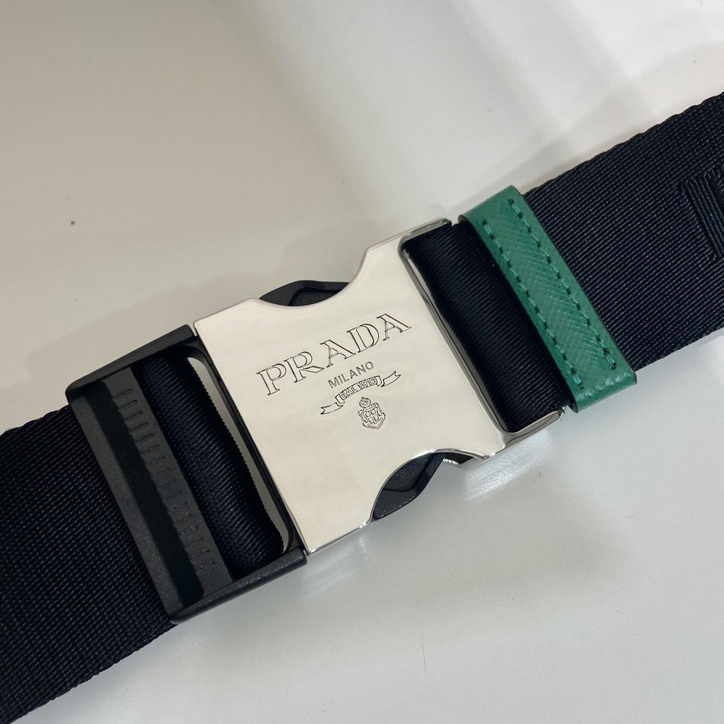 Prada Saffiano Leather Belt Bag - DesignerGu