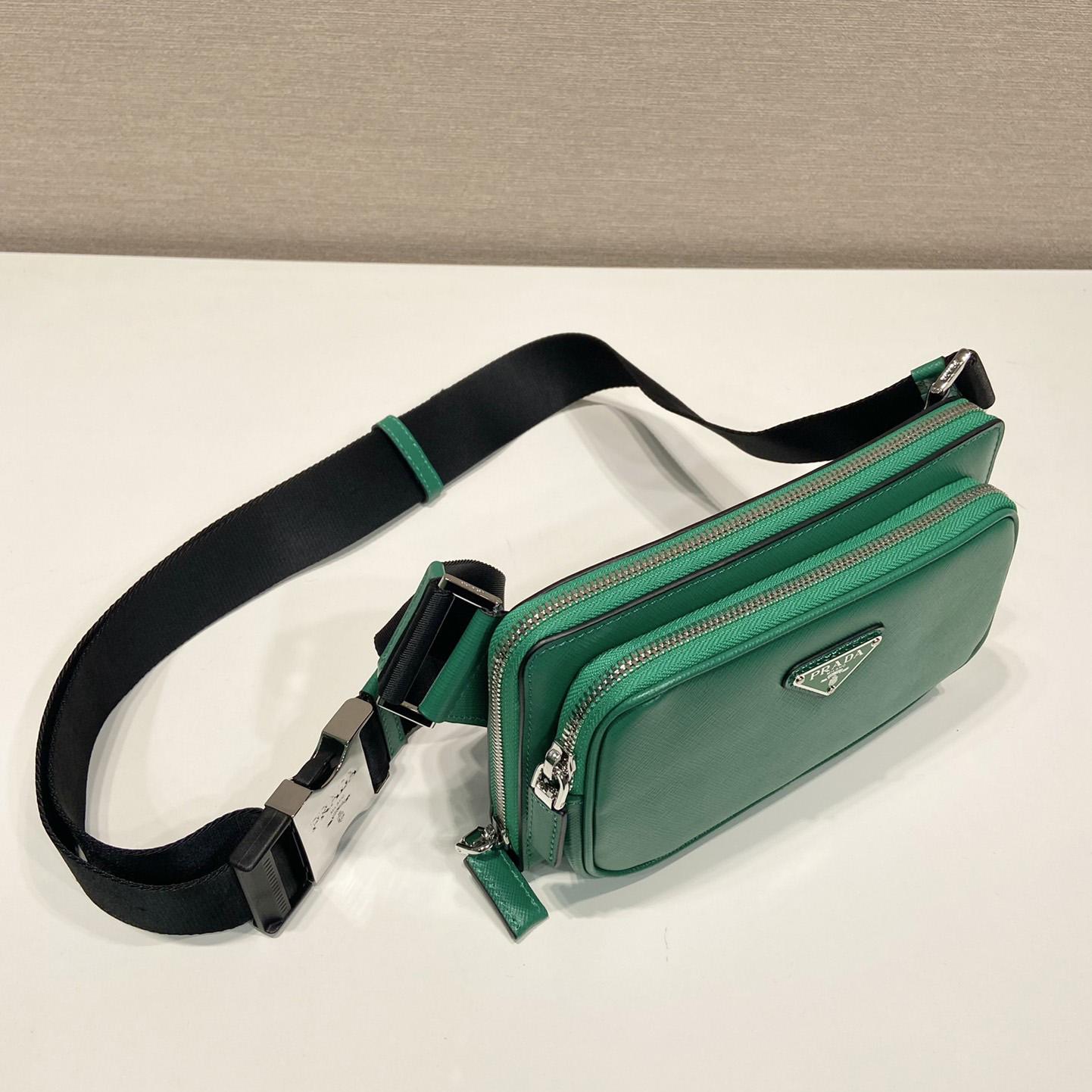 Prada Saffiano Leather Belt Bag - DesignerGu