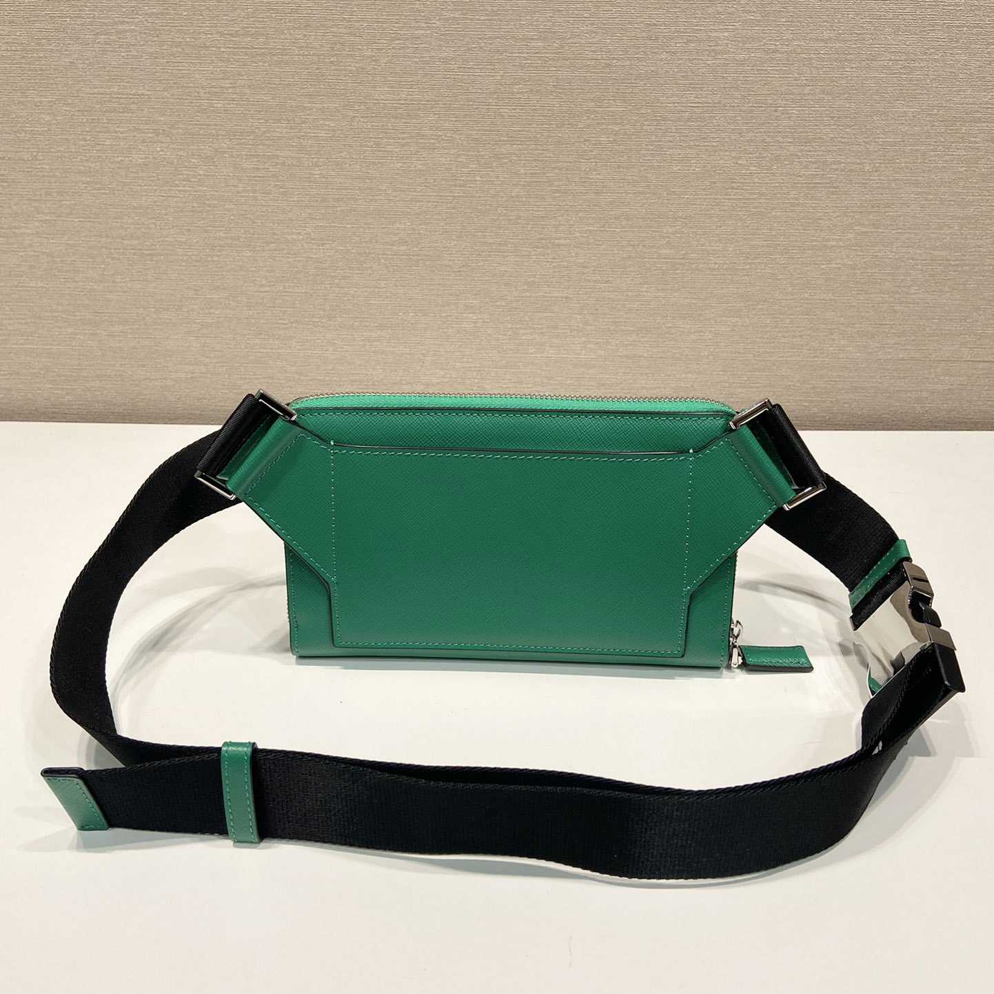 Prada Saffiano Leather Belt Bag - DesignerGu