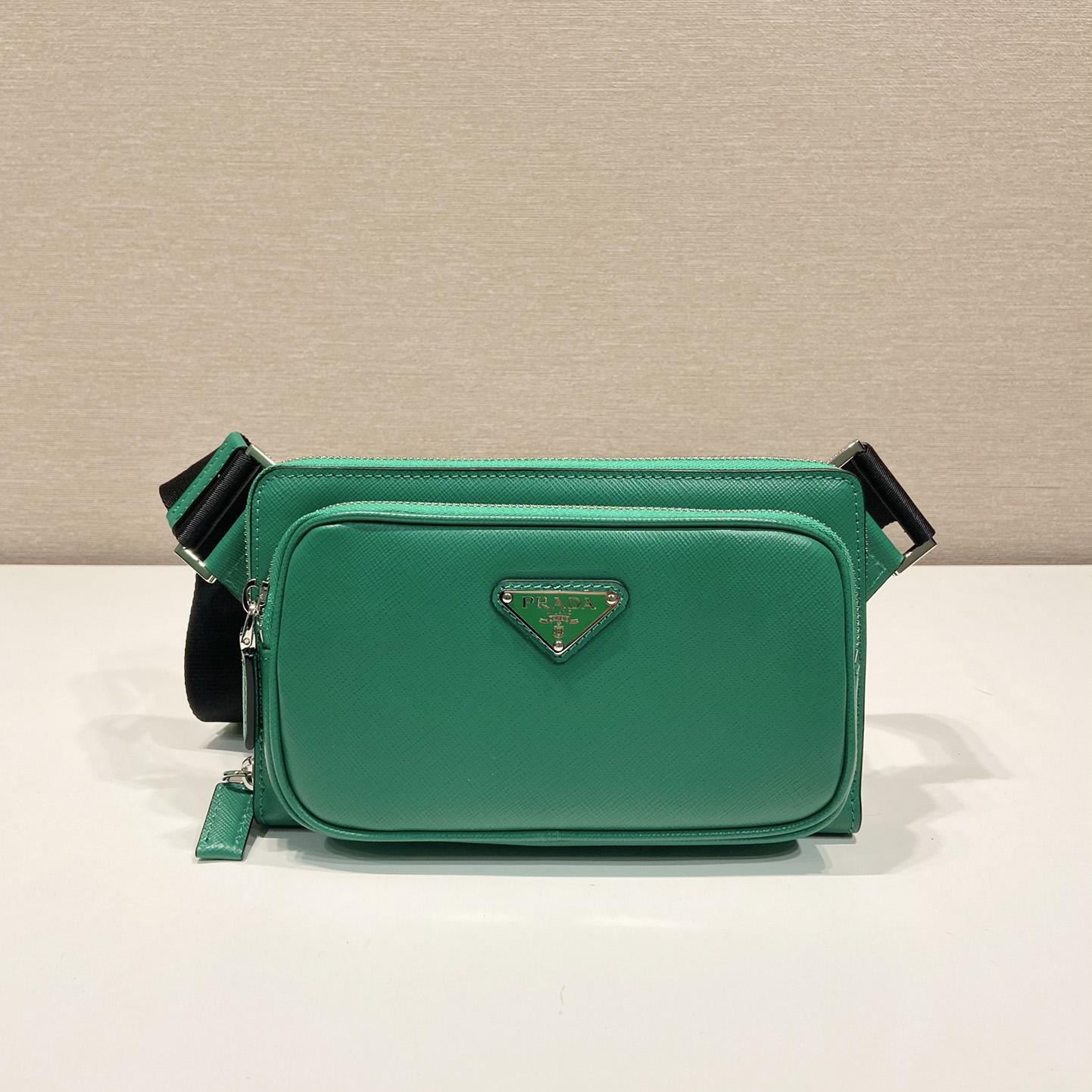 Prada Saffiano Leather Belt Bag - DesignerGu