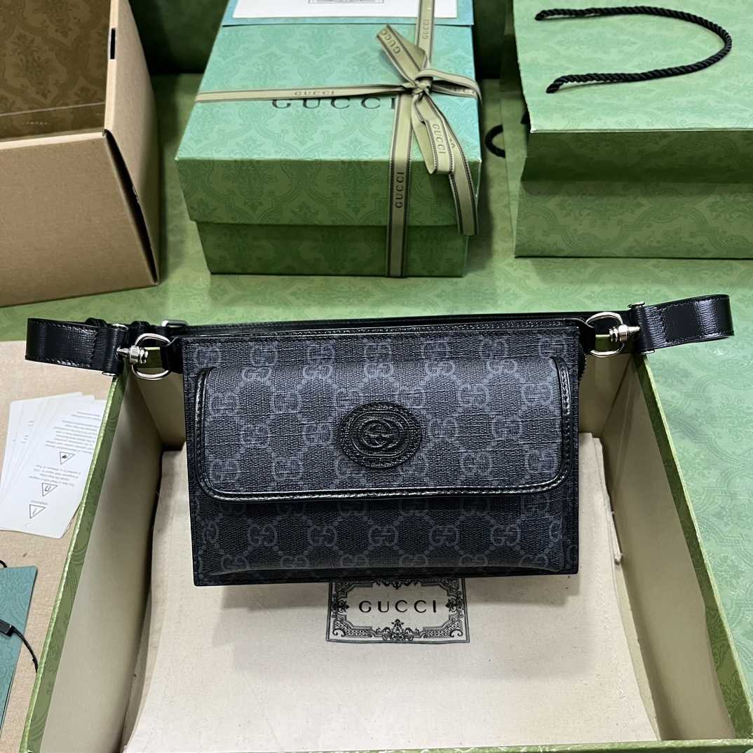 Gucci GG Belt Bag With Interlocking G (18-13-5cm) - DesignerGu