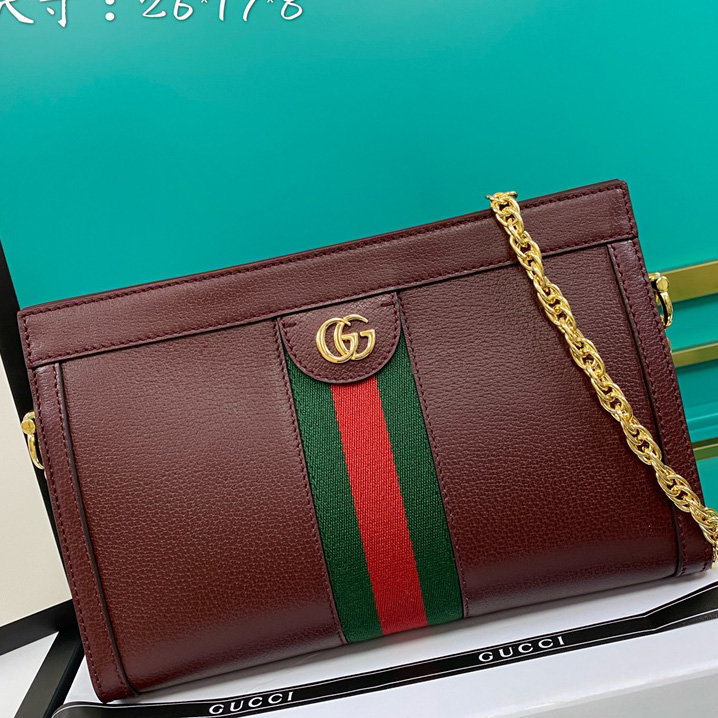 Gucci Ophidia GG Small Shoulder Bag  (26-17-8cm) - DesignerGu