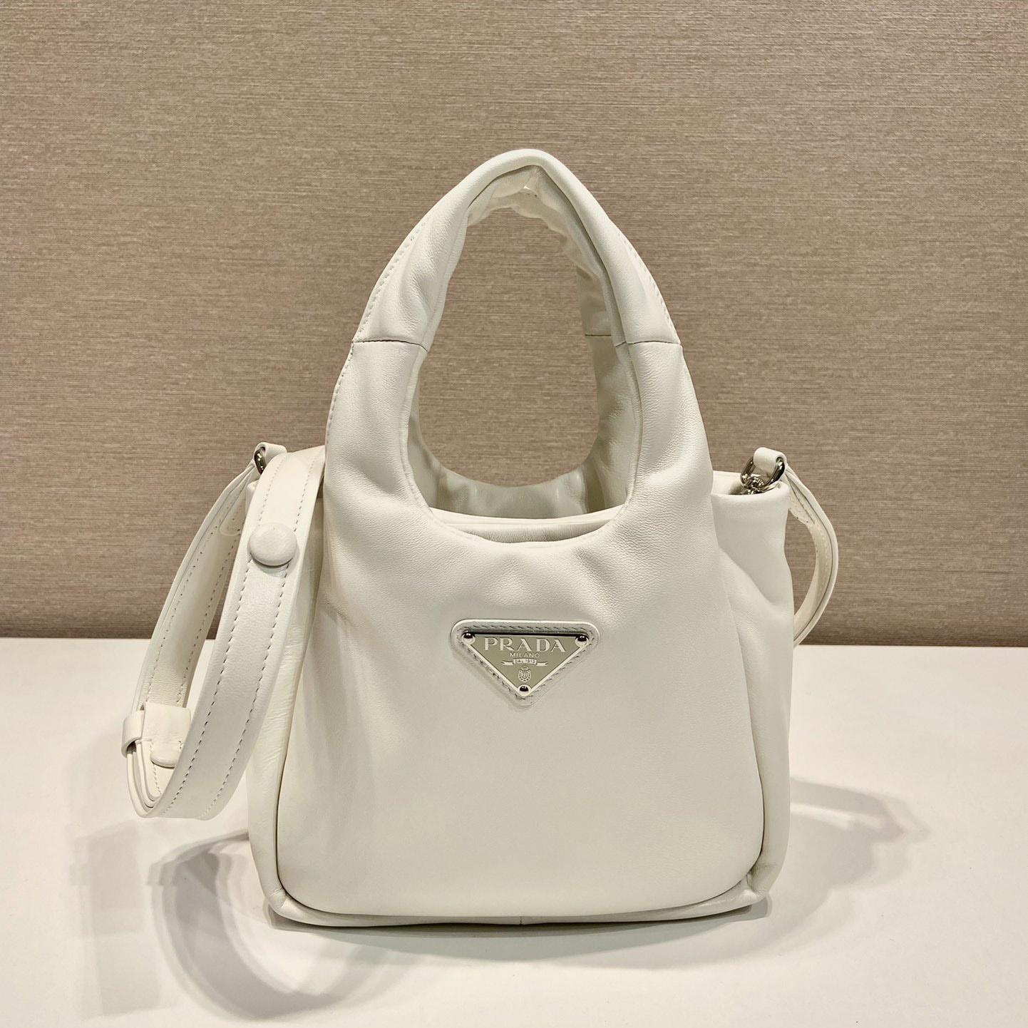 Prada Small padded Prada Soft Nappa-leather Bag - DesignerGu