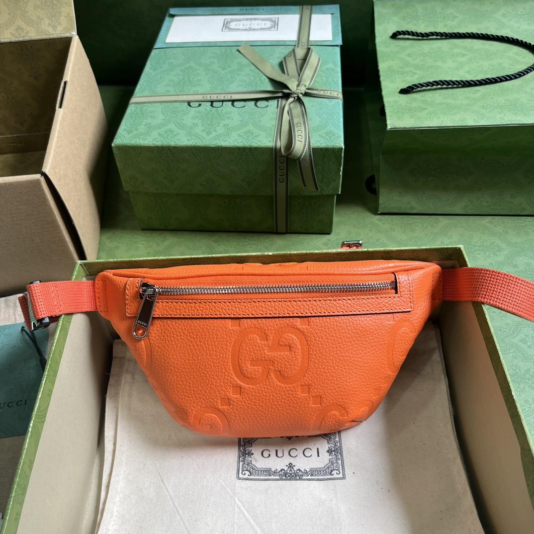 Gucci Jumbo GG Small Belt Bag (23×13×5cm) - DesignerGu