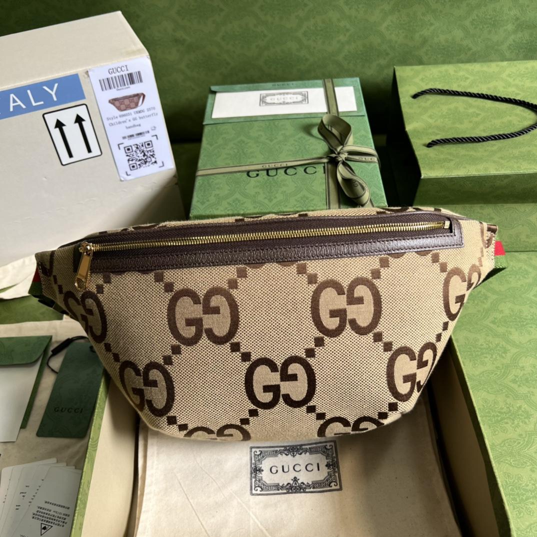 Gucci Jumbo GG Belt Bag(39x 17x 4cm) - DesignerGu