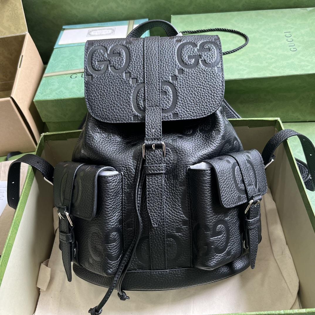 Gucci Jumbo GG Small Backpack(33-26-10) - DesignerGu