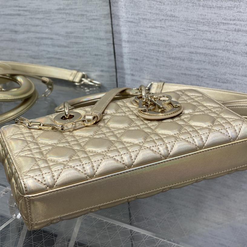 Dior Medium Dior Or Lady D-joy Bag - DesignerGu