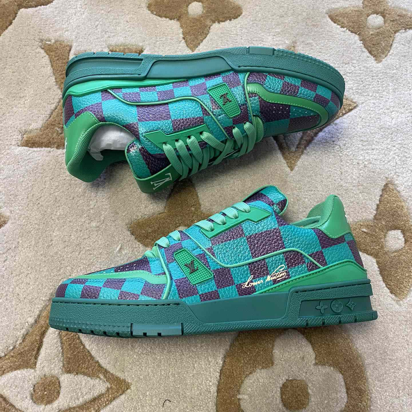 Louis Vuitton LV  Trainer Sneaker        - DesignerGu