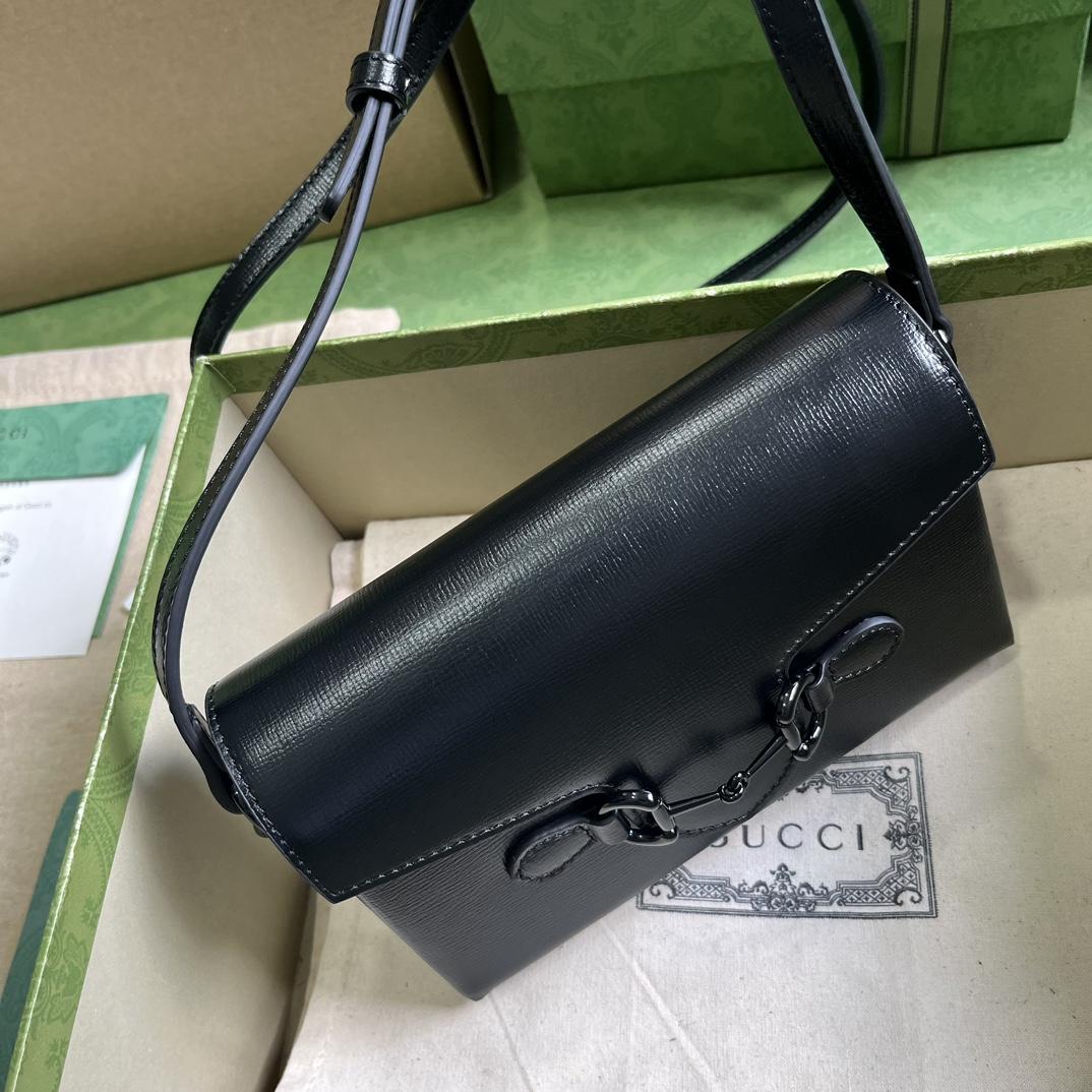 Gucci Horsebit 1955 Mini Bag(18-12-5cm) - DesignerGu