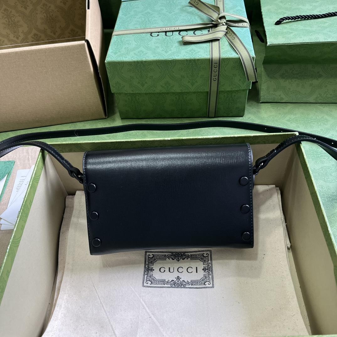 Gucci Horsebit 1955 Mini Bag(18-12-5cm) - DesignerGu