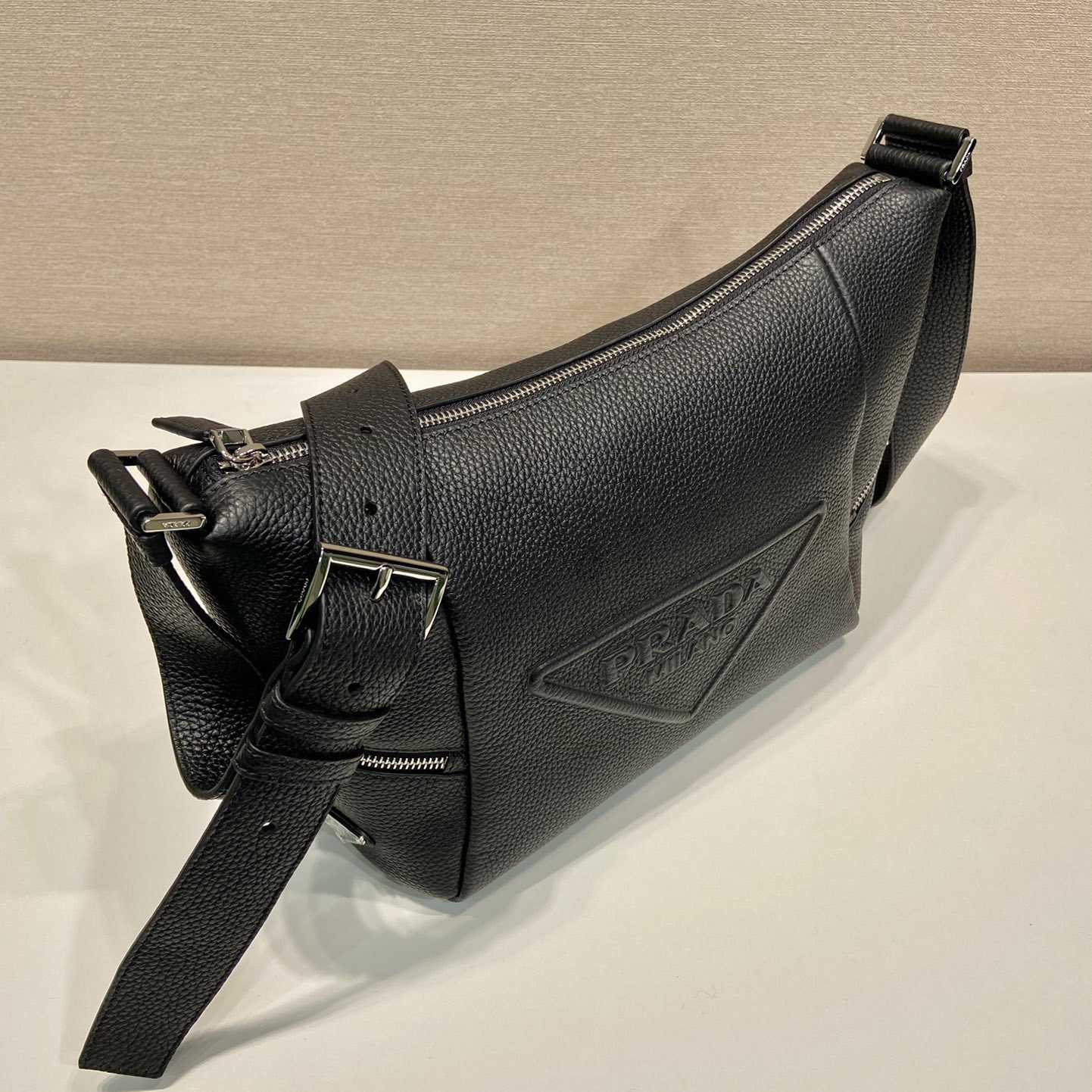 Prada Leather Bag With Shoulder strap - DesignerGu