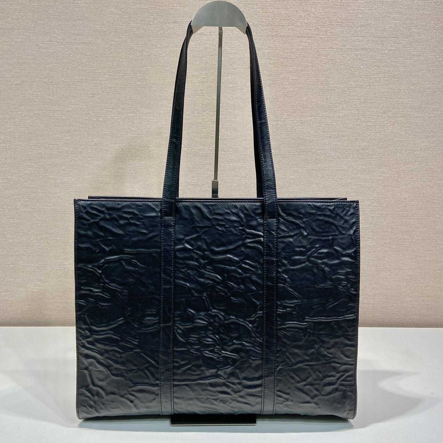 Prada Large Antique Nappa Leather Tote - DesignerGu