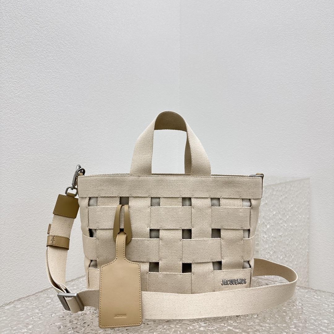 Jacquemus Le Cabas Gros Grain Grosgrain Tote Bag - DesignerGu