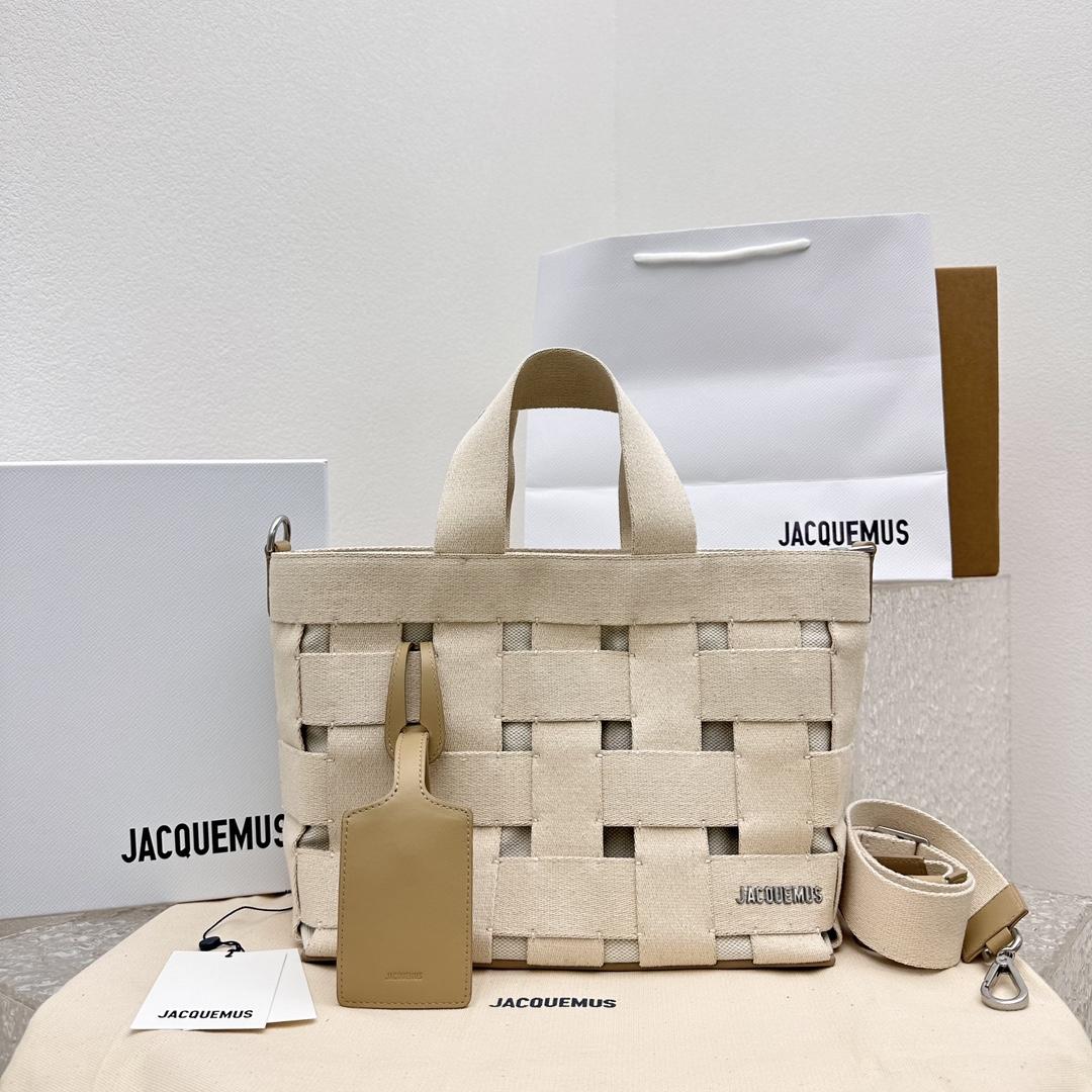 Jacquemus Le Cabas Gros Grain Grosgrain Tote Bag - DesignerGu