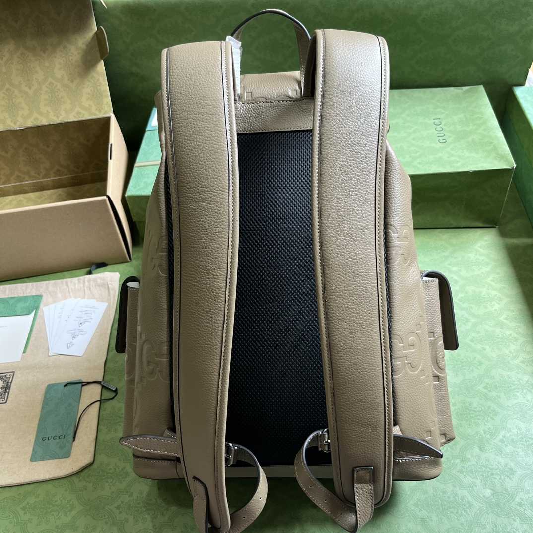 Gucci Jumbo GG Backpack(34-41-12cm) - DesignerGu