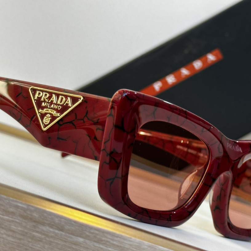 Prada Symbole Sunglasses      PR13Z - DesignerGu