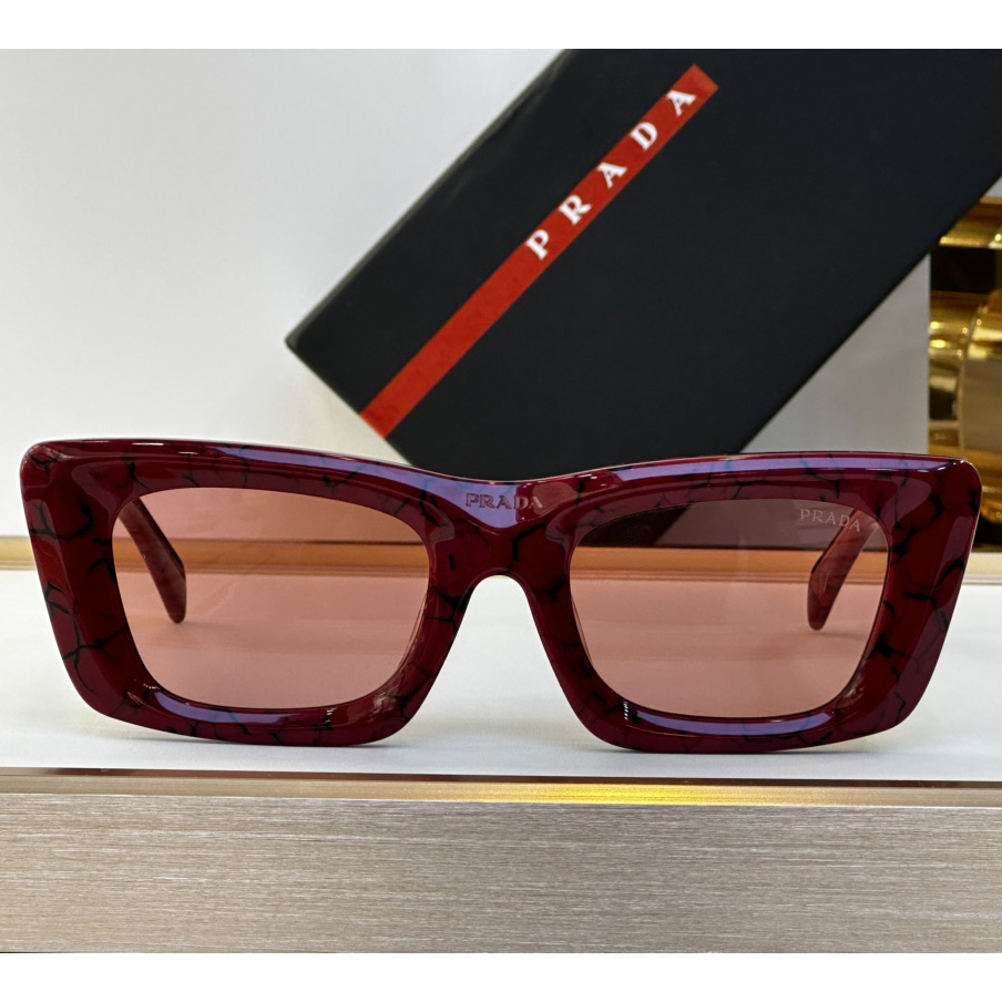 Prada Symbole Sunglasses      PR13Z - DesignerGu