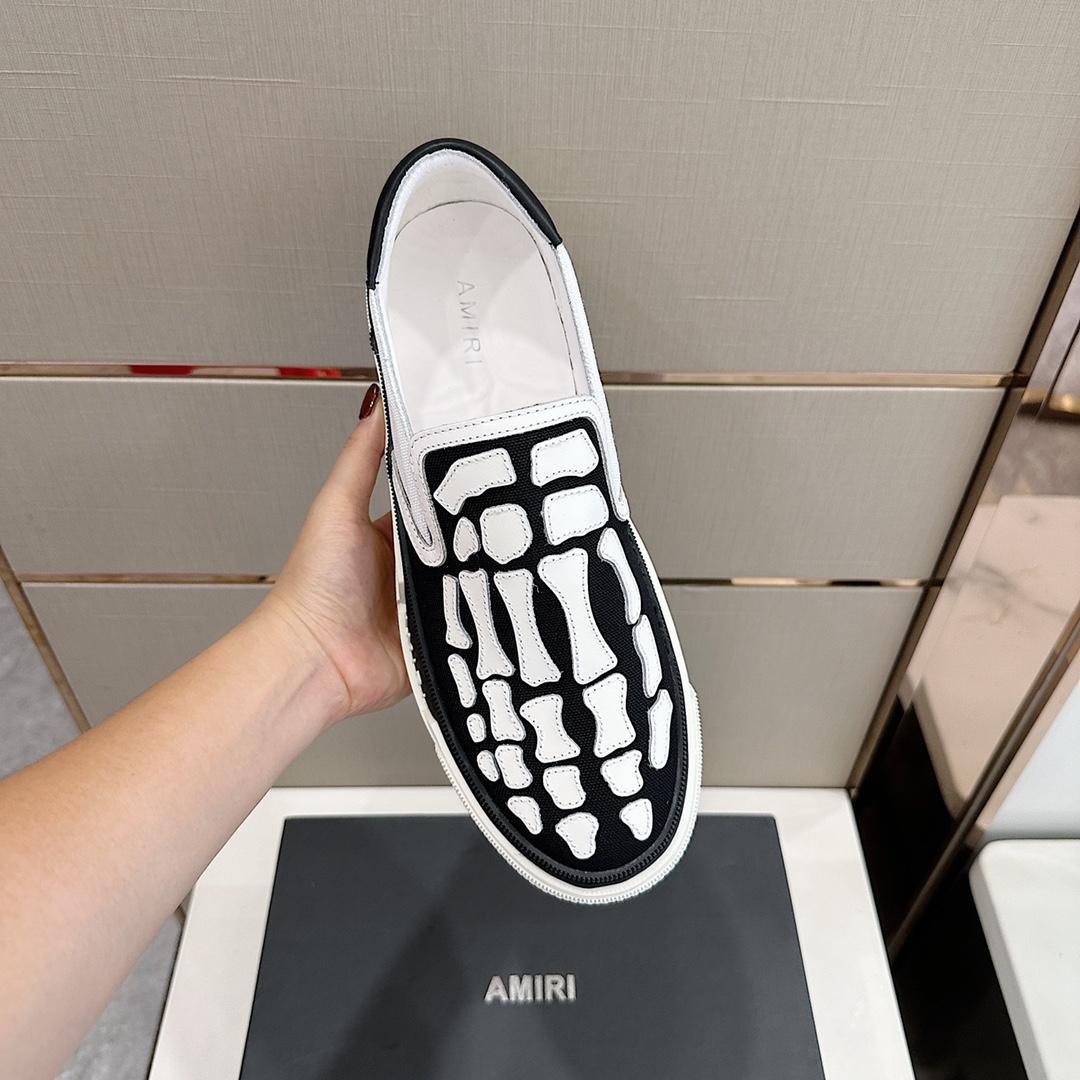 Amiri Skel Top Slip-on Sneakers - DesignerGu