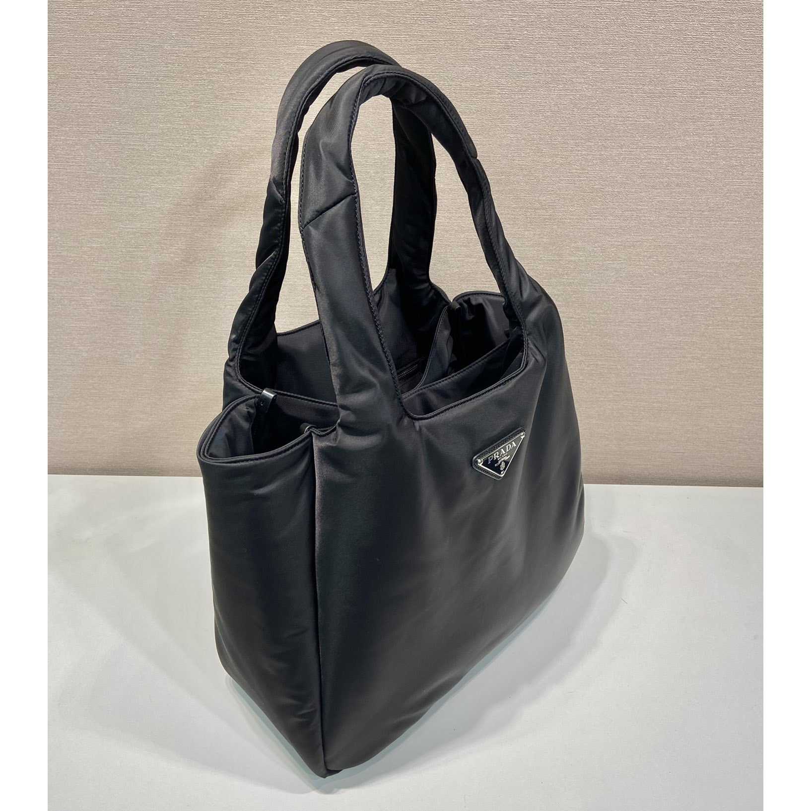 Prada Large Padded Re-Nylon Tote Bag - DesignerGu