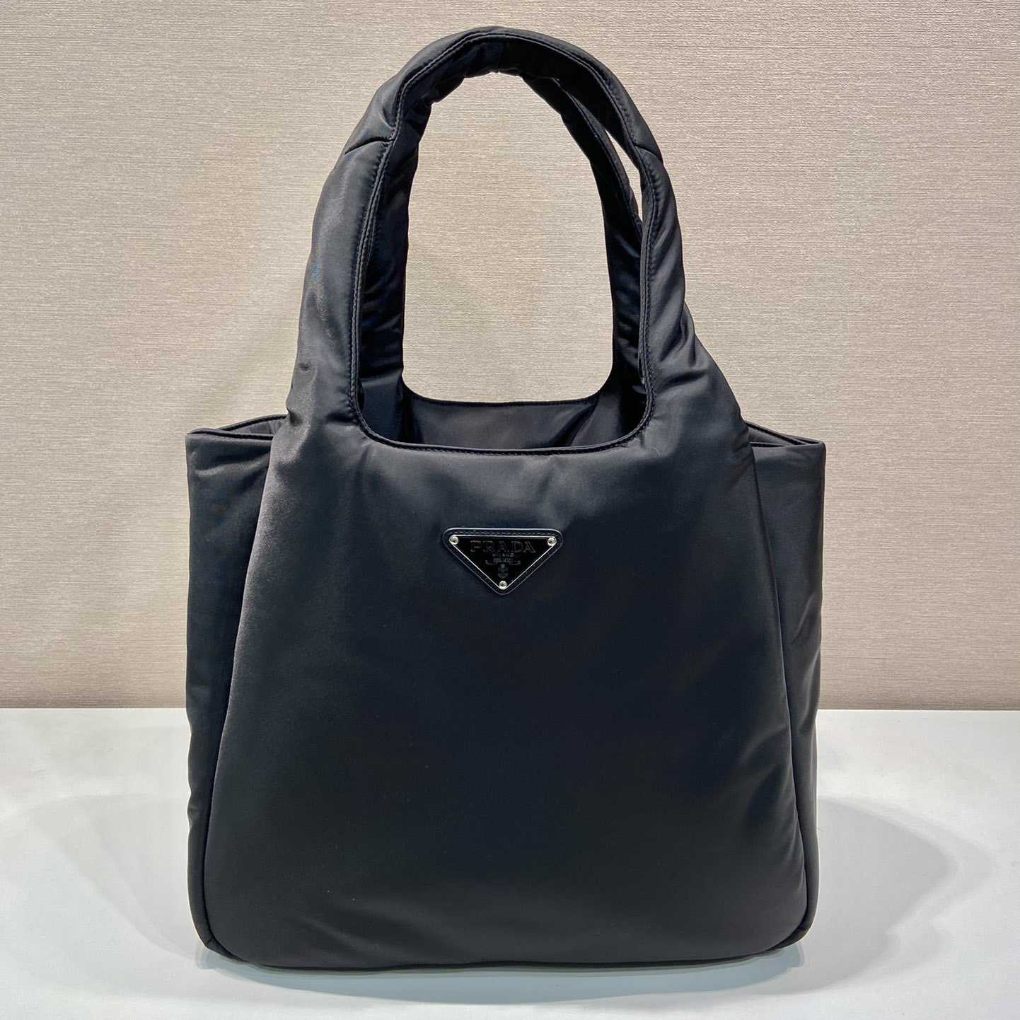 Prada Large Padded Re-Nylon Tote Bag - DesignerGu