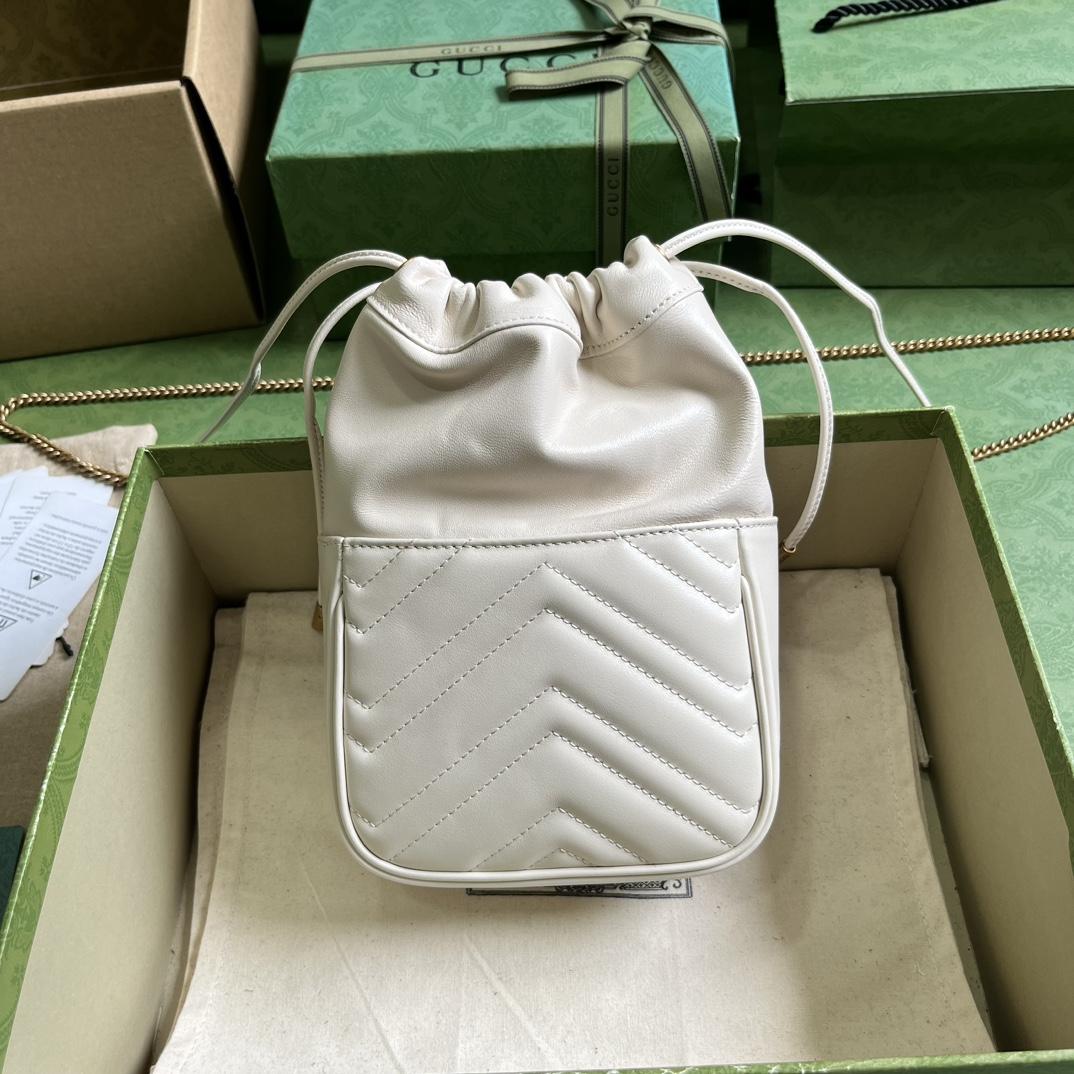 Gucci GG Marmont Mini Bucket Bag - DesignerGu