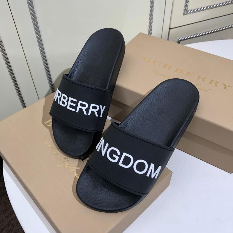 Burberry Women's Kingdom Slide Sandals - DesignerGu