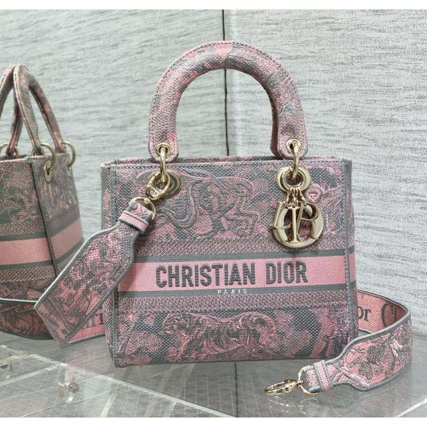 Dior Medium Lady D-lite Bag - DesignerGu