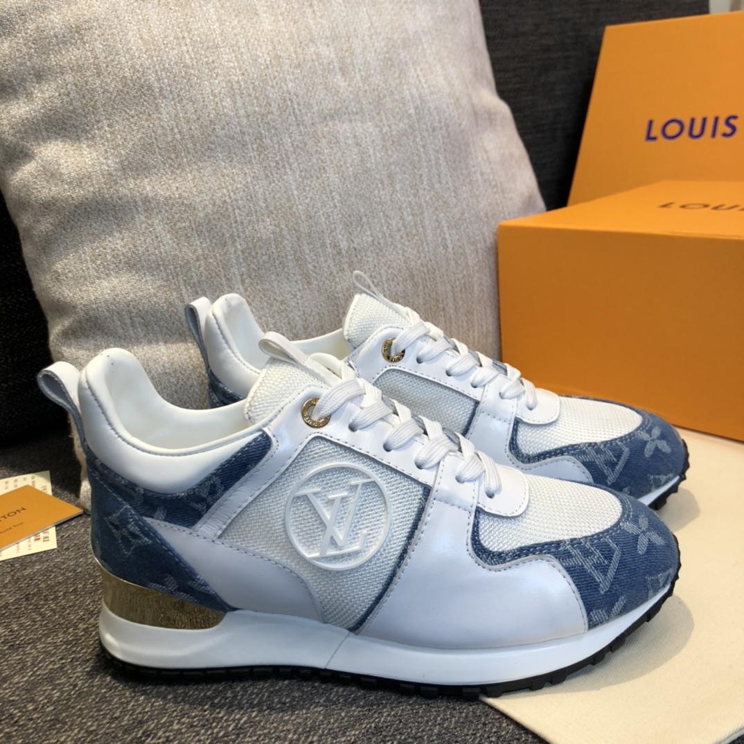 Louis Vuitton Run Away Sneaker   (upon uk size)   - DesignerGu